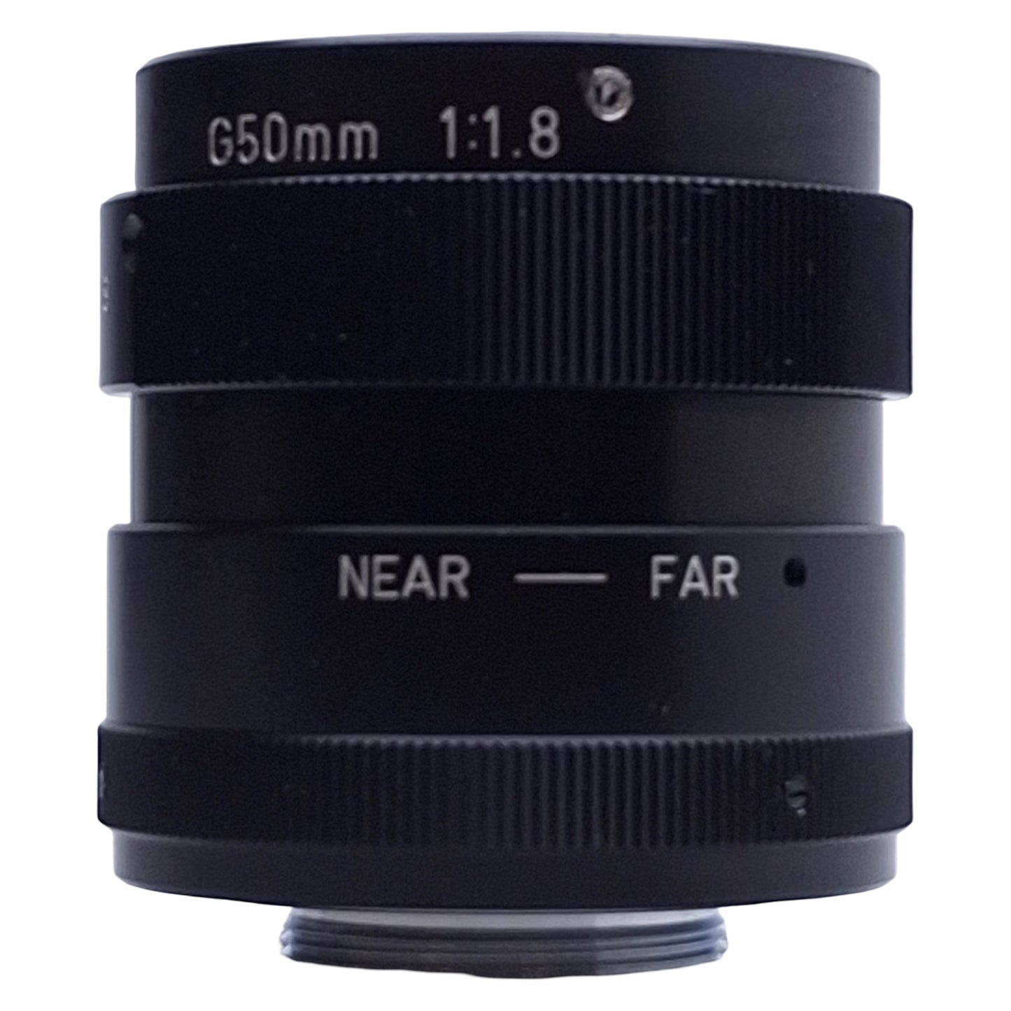 Used Rainbow CCTV G50WI 1" Camera Lens, 1:1.8 Aperture, 50mm Focal Length, C-Mount