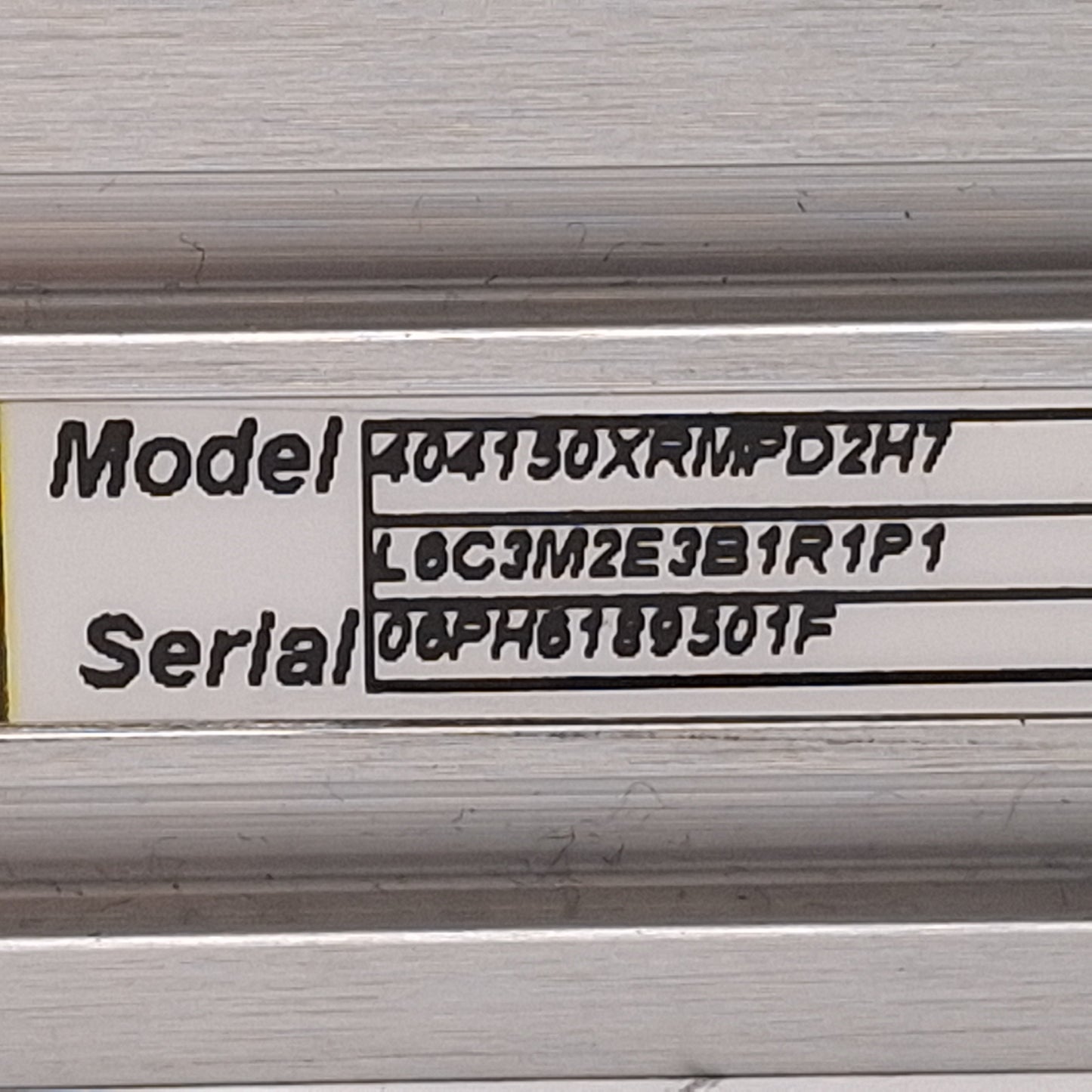 Used Parker 404150XRMPD2H1L1C1M2 Linear Actuator, 150mm Stroke, 5mm Lead, SM 16