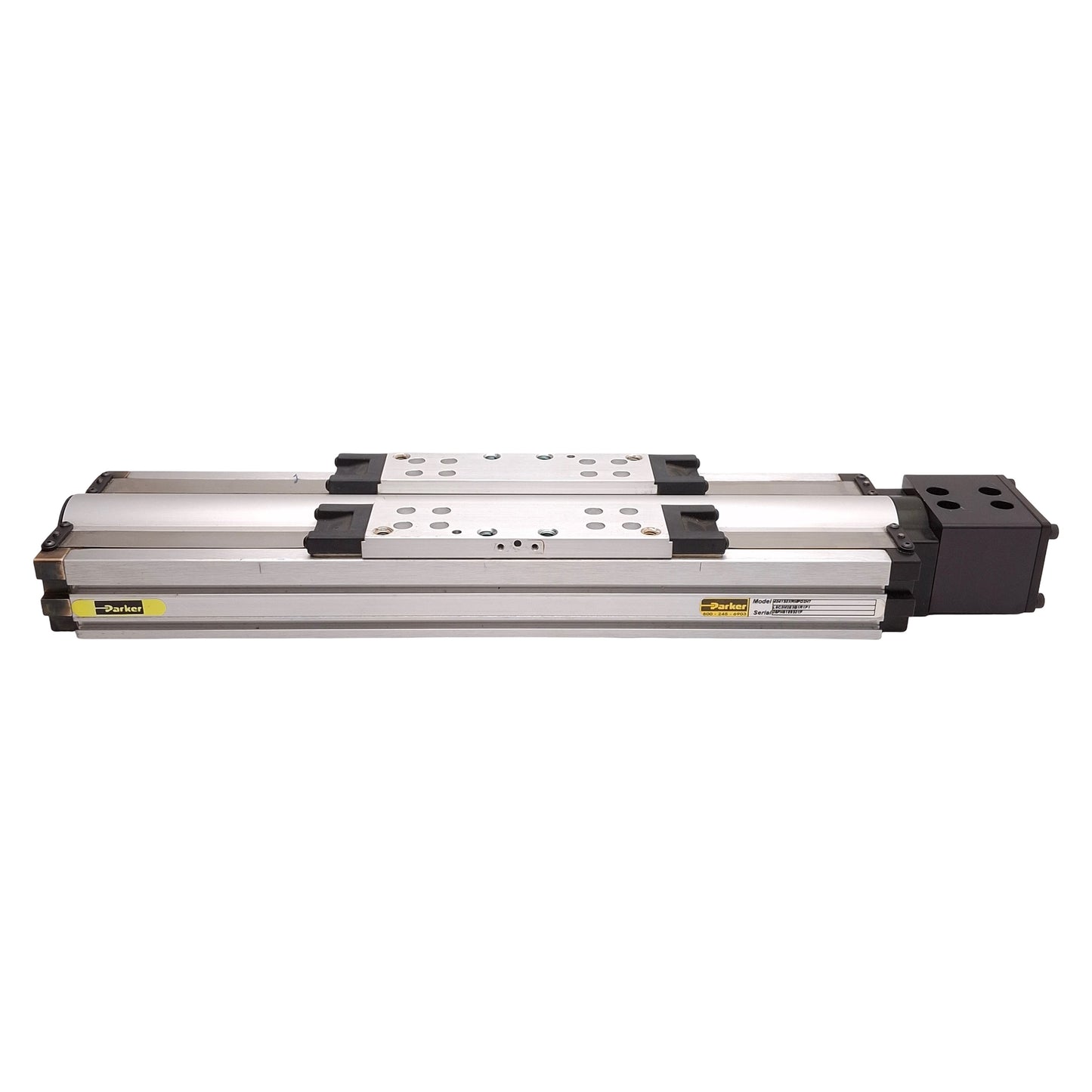 Used Parker 404150XRMPD2H1L1C1M2 Linear Actuator, 150mm Stroke, 5mm Lead, SM 16