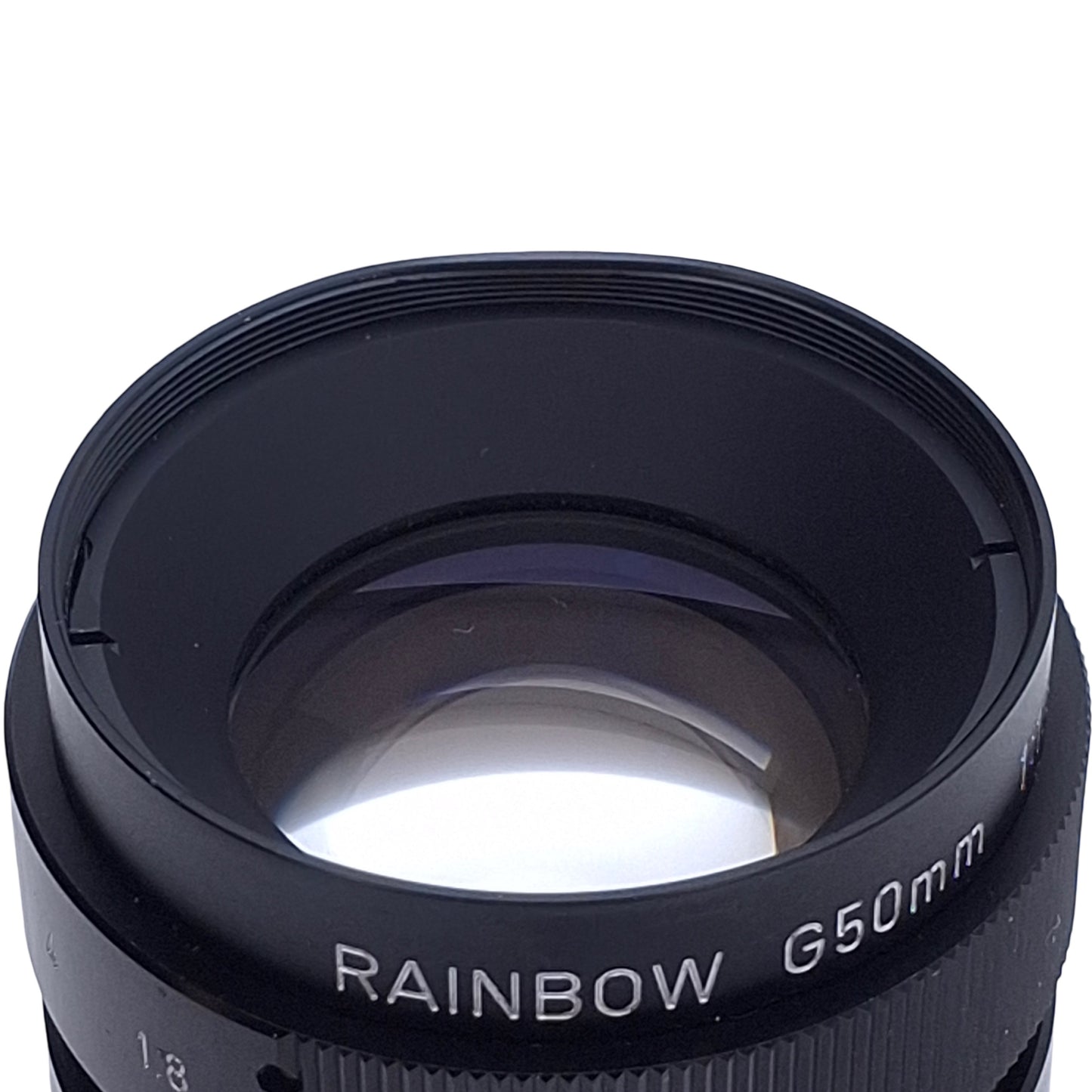 Used Rainbow CCTV G50WI 1" Camera Lens, 1:1.8, 50mm Focal Length *Dented Thread*