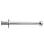 Used ISS Sanitary Supply Tube With Spray Ball 1/2in Tri-Clamp, 8.12in Internal Length