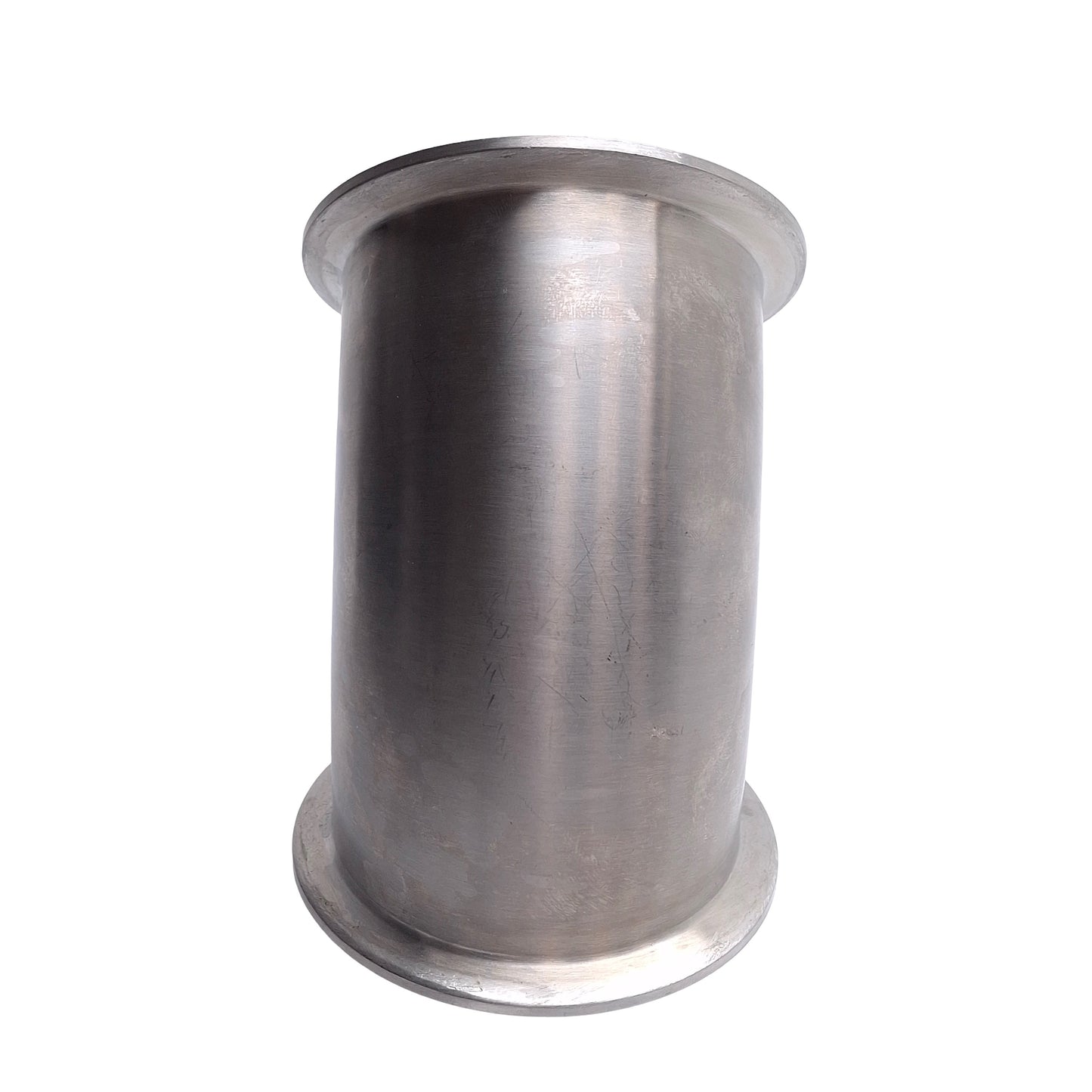 Used Sanitary Tri Clamp Elbow, 45 Degrees, 3in Tube, 3in Tri Clamp, SFF1 Finish