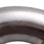 Used Sanitary Tri Clamp Elbow, 45 Degrees, 3in Tube, 3in Tri Clamp, SFF1 Finish