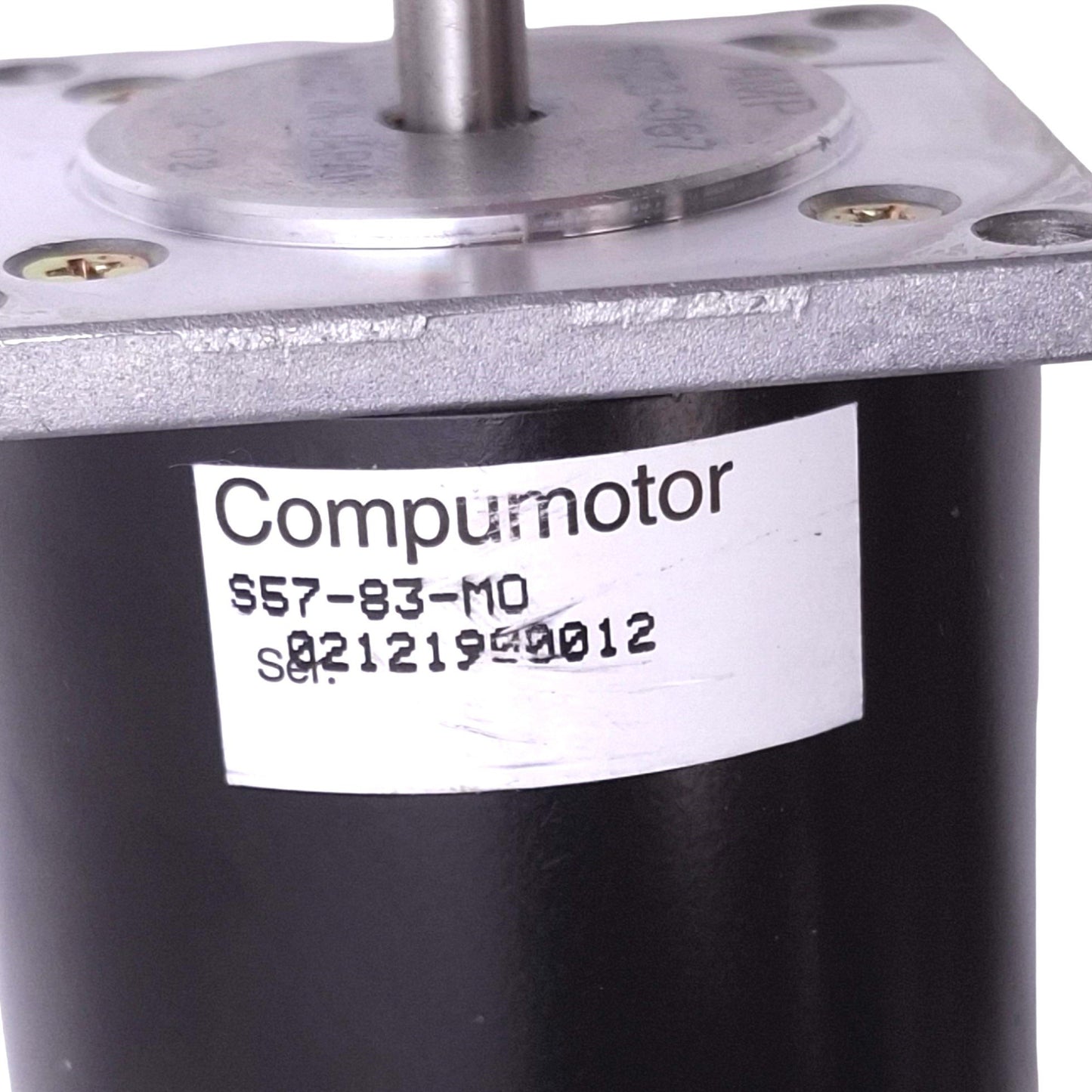 Used Parker S57-83-MO Stepper Motor, 2-Phase, 1.8°, 1/4in Shaft, 100oz-in, 9-Pin F