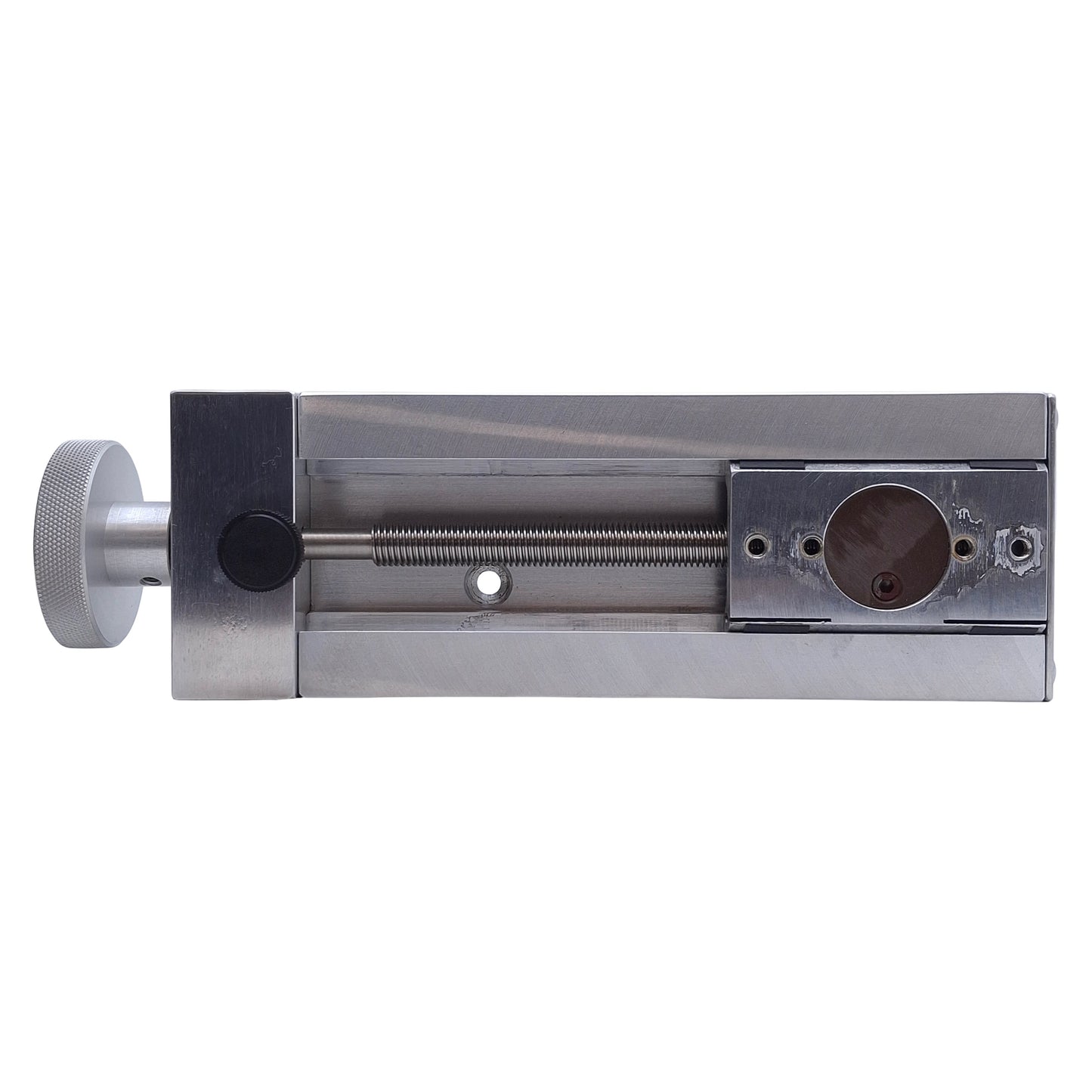 Used Velmex A2506W1-S2.5-TL Manual Unislide 3.5" Travel, 10 Turns/Inch, Thumbscrew