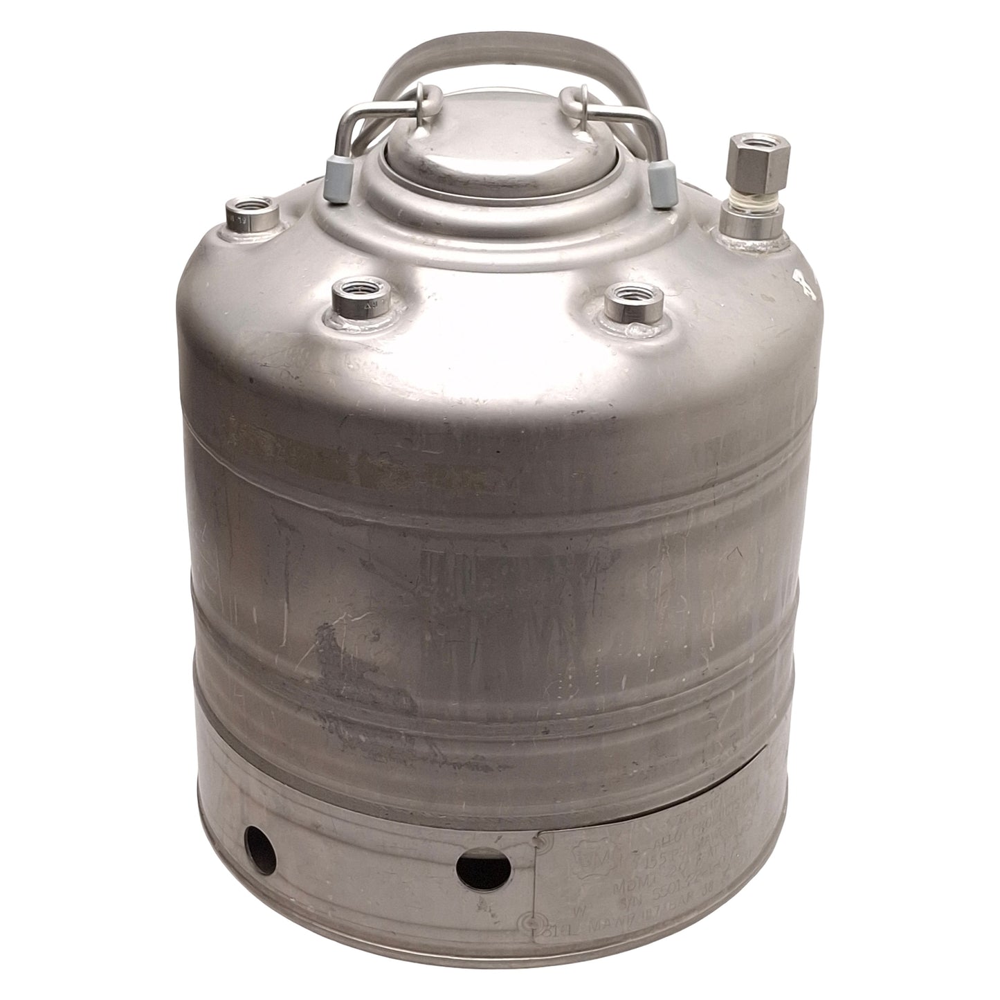 Used Alloy Products B501-4705-00-E-R General Purpose Pressure Vessel, 2gal, T-316L