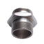Used Triclamp Sanitary Adapter Large Hex 2in Tri-Clamp To 2in NPT Male 316L Stainless