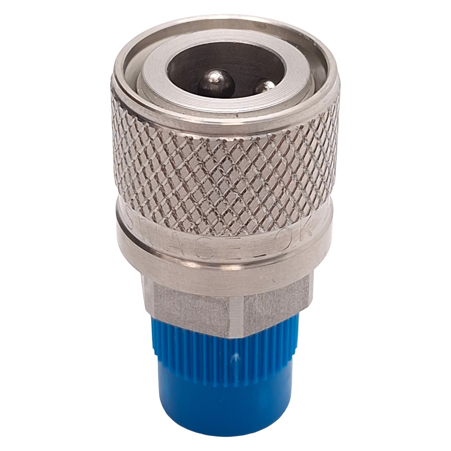 New Swagelok SS-QF4-B-4PM Full Flow Quick Connect Body, 1/4in NPT Male, 316SS