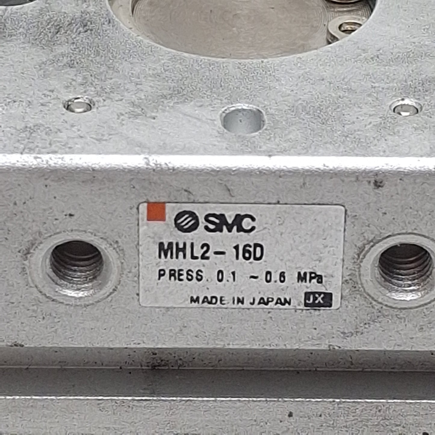 Used SMC MHL2-16D Pneumatic Parallel Gripper ø16mm Bore, 30mm Stroke, 0.6MPa, M5x0.8