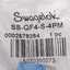 New Swagelok SS-QF4-S-4PM Full Flow Quick Connect Stem w/o Valve, 1/4in NPT, 316SS