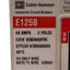 Used Cutler Hammer EGB3040FFG E125B Circuit Breaker, 3-Pole 40A, 415VAC 250VDC Max