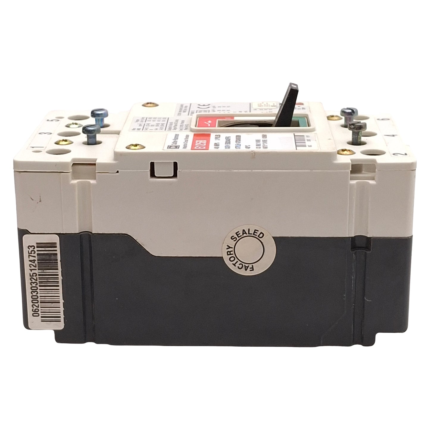 Used Cutler Hammer EGB3040FFG E125B Circuit Breaker, 3-Pole 40A, 415VAC 250VDC Max