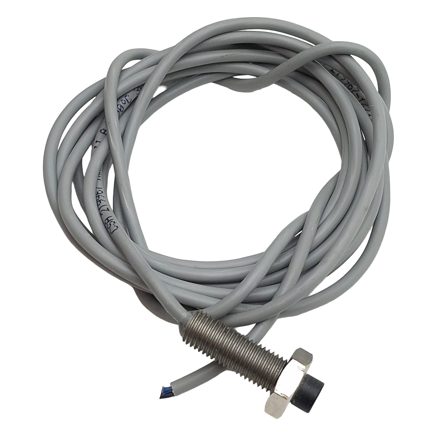 Used HTM ICU2-082.5N-A3S2 Proximity Sensor, NPN NO, 2.5mm Range, 5-36VDC, 200mA, M8x1