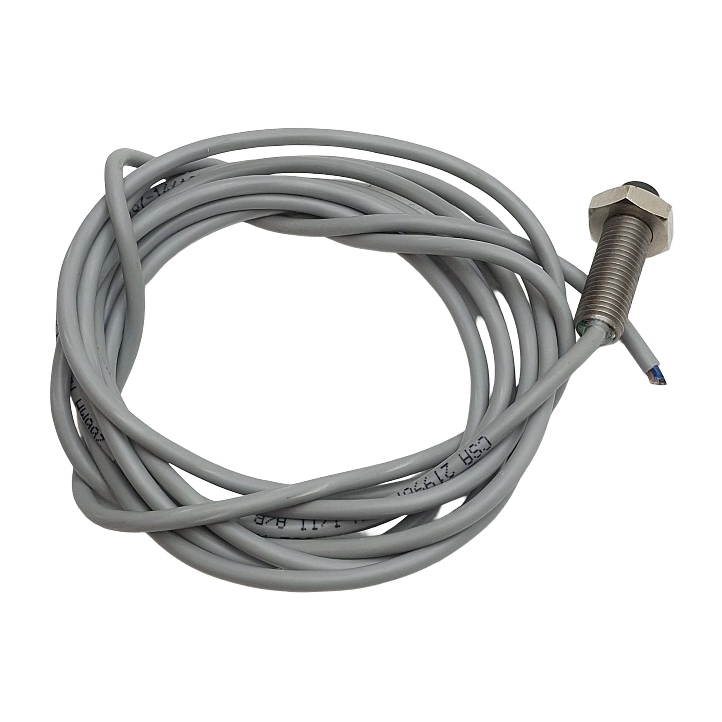 Used HTM ICU2-082.5N-A3S2 Proximity Sensor, NPN NO, 2.5mm Range, 5-36VDC, 200mA, M8x1