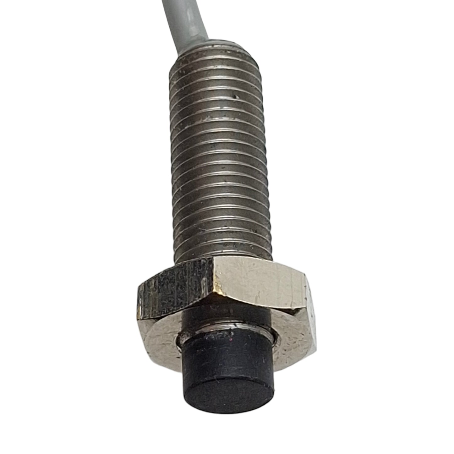 Used HTM ICU2-082.5N-A3S2 Proximity Sensor, NPN NO, 2.5mm Range, 5-36VDC, 200mA, M8x1