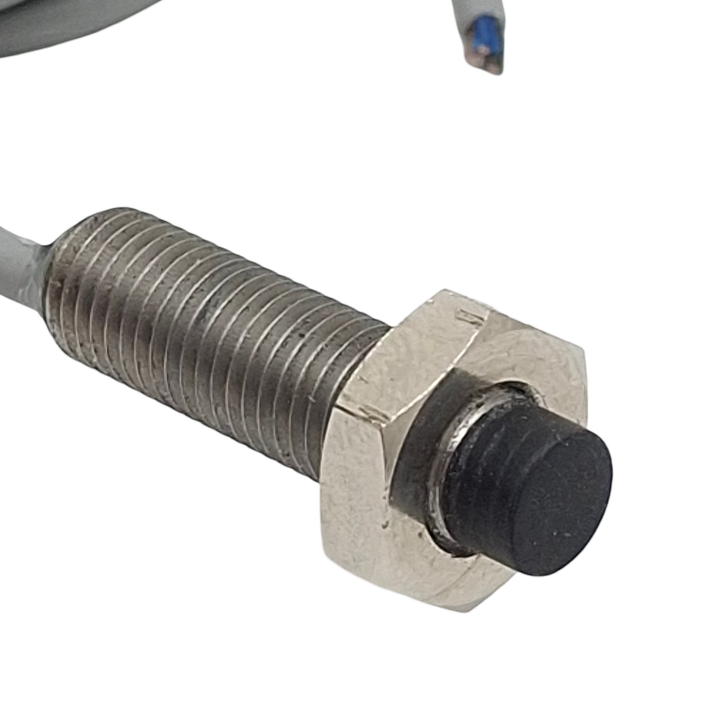 Used HTM ICU2-082.5N-A3S2 Proximity Sensor, NPN NO, 2.5mm Range, 5-36VDC, 200mA, M8x1