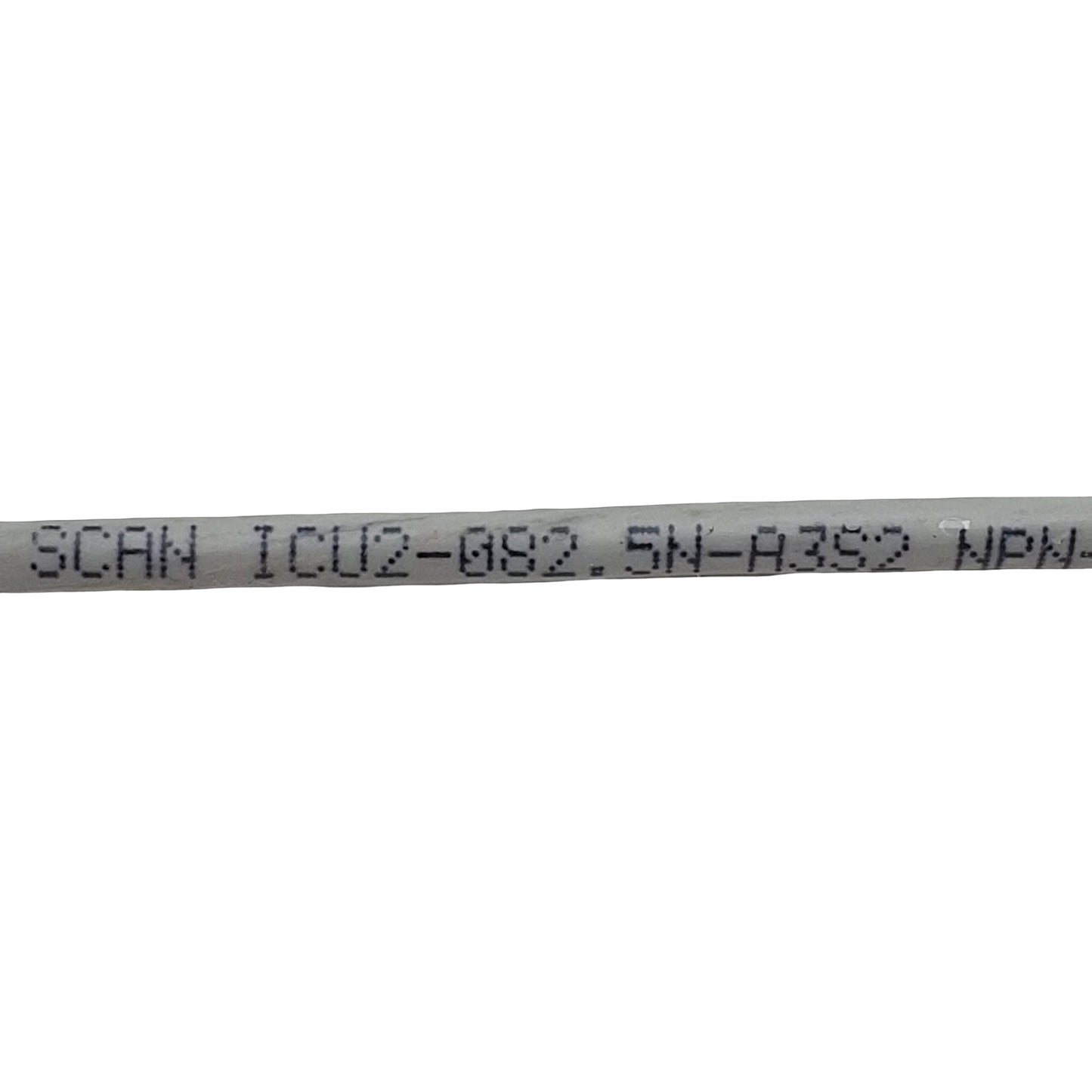 Used HTM ICU2-082.5N-A3S2 Proximity Sensor, NPN NO, 2.5mm Range, 5-36VDC, 200mA, M8x1