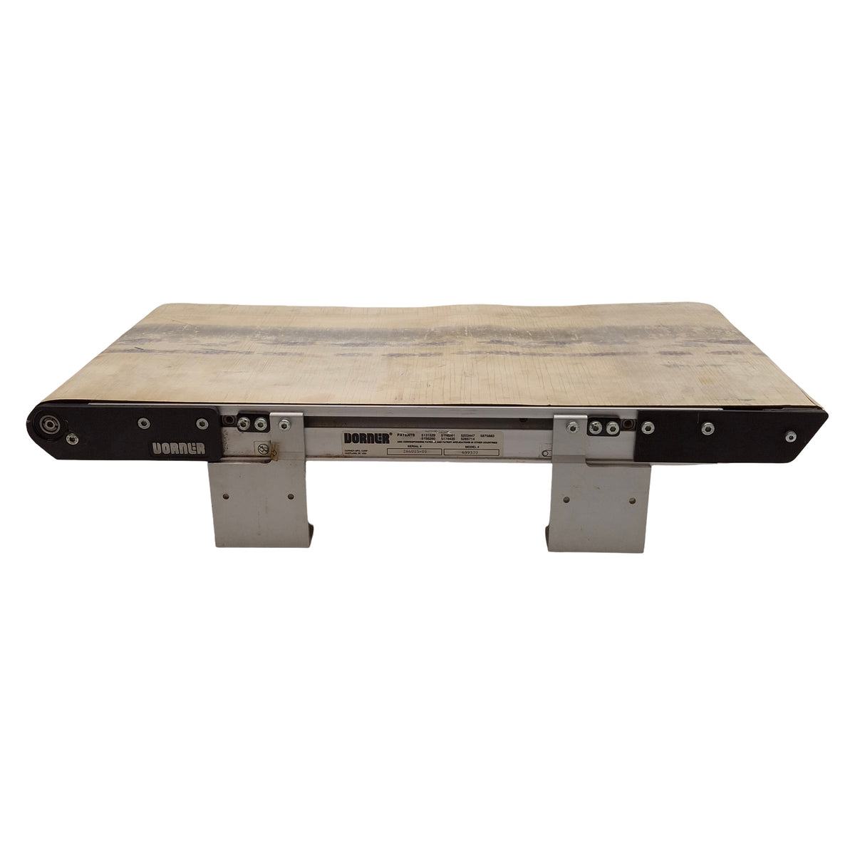 Used Dorner 699570 2200 Series Belt Conveyor, 24in x 12in, ø12mm Shaft *Worn Belt*