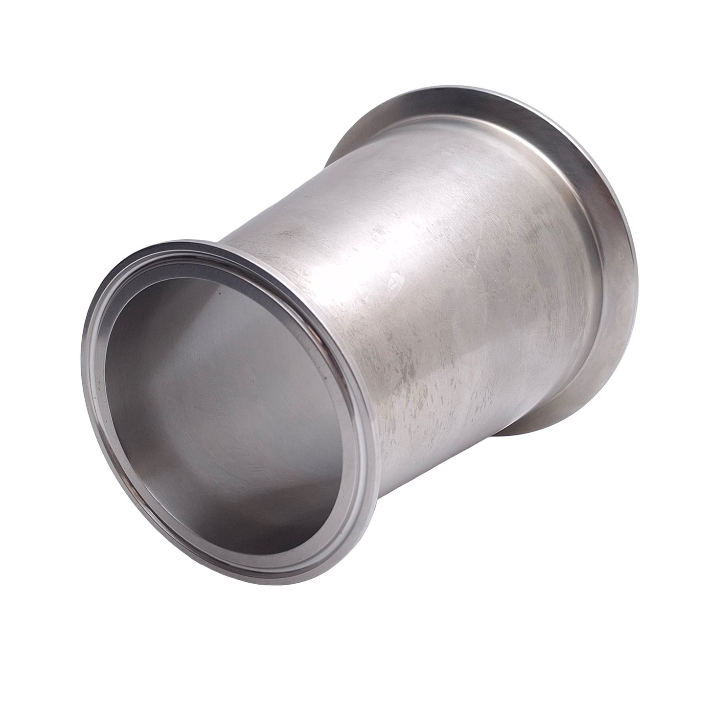 Used VNE EG31CC4.0X3.0 Tri-Clamp Concentric Reducer Sanitary Fitting 4" x 3" 304L SS