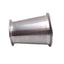 Used VNE EG31CC4.0X3.0 Tri-Clamp Concentric Reducer Sanitary Fitting 4" x 3" 304L SS