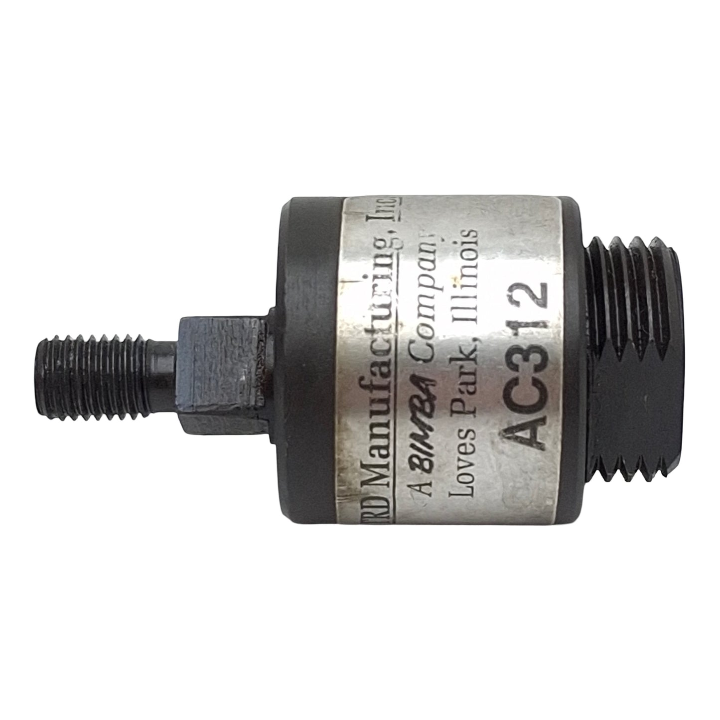 Used Bimba AC312 Floating Joint Alignment Coupler, 5/16-24in Thread, 8300lbs Max