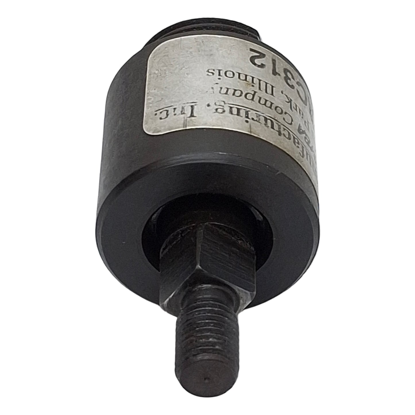 Used Bimba AC312 Floating Joint Alignment Coupler, 5/16-24in Thread, 8300lbs Max