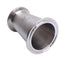 Used VNE EG31CC6L2.0X1.5 Tri-Clamp Concentric Reducer Sanitary Fitting 2x1.5" 316L SS