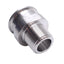Used Steel & Obrien 21MP-1 Sanitary Clamp Adapter, 1in Tri-Clamp to 1in NPT, 316L SS