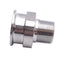 Used Steel & Obrien 21MP-1 Sanitary Clamp Adapter, 1in Tri-Clamp to 1in NPT, 316L SS