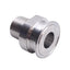 Used Steel & Obrien 21MP-1 Sanitary Clamp Adapter, 1in Tri-Clamp to 1in NPT, 316L SS