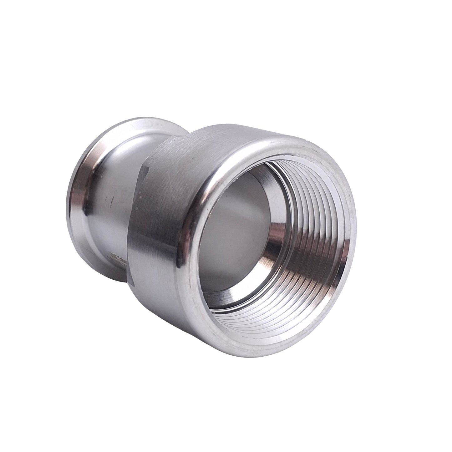 New VNE EG22-6L1.5 Sanitary Clamp Adapter 1.5in Tri-Clamp to 1.5in NPT Female