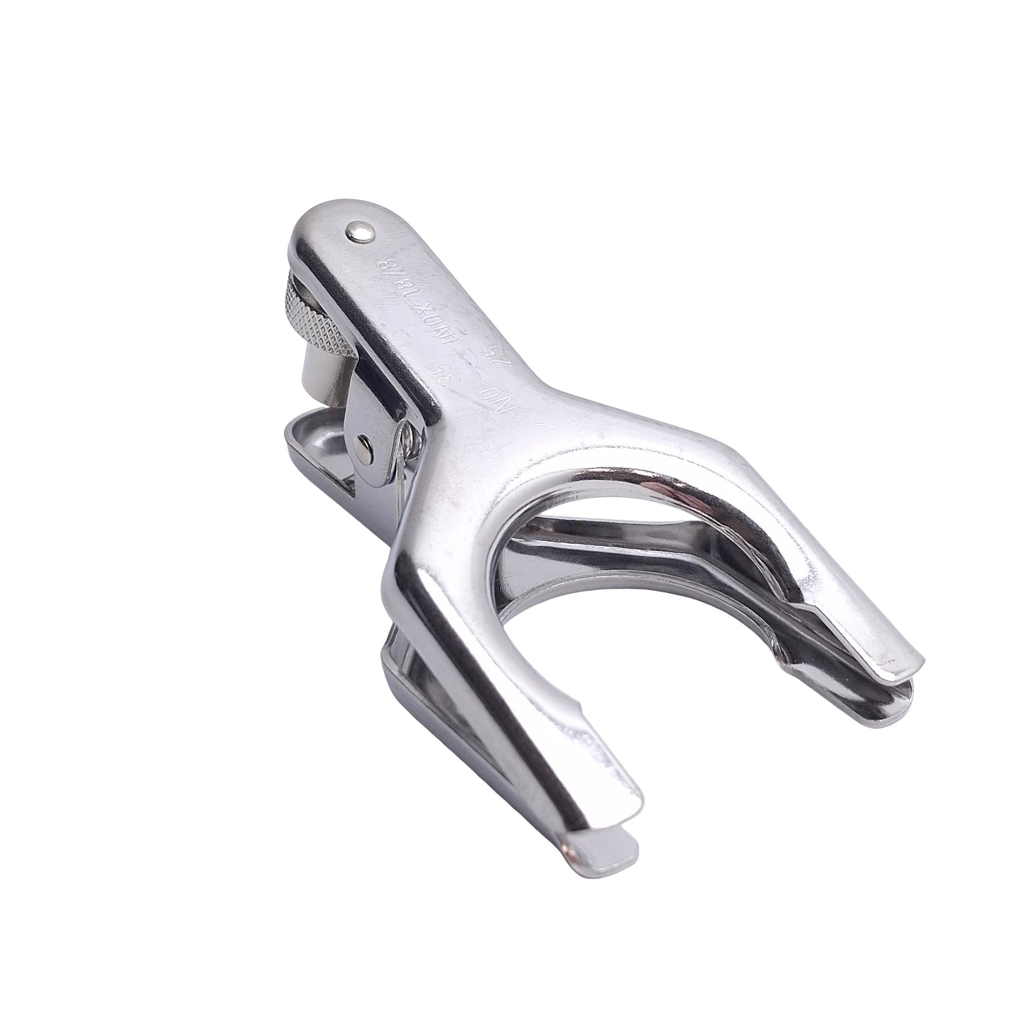 New Chemglass CG-150-06 No35 Laboratory Pinch Clamp, Stainless Steel