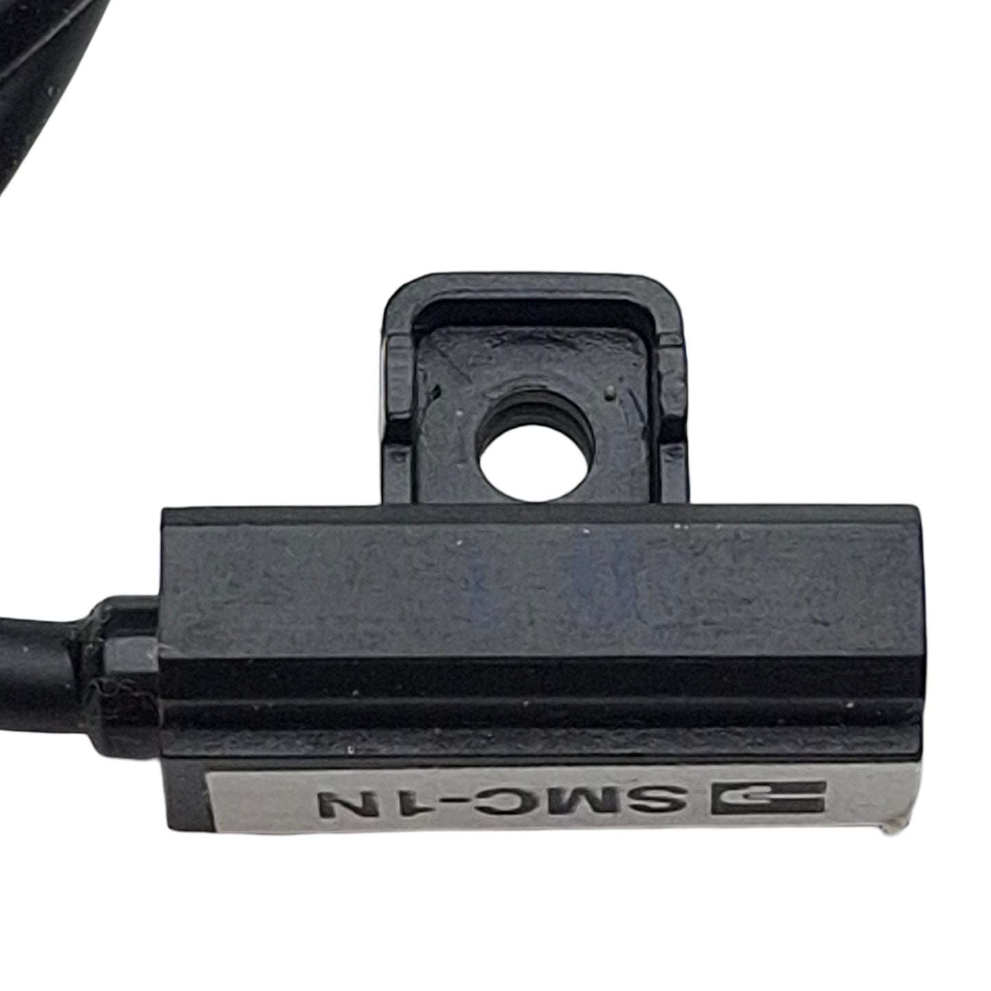 Used Parker SMC-1N Hall Effect Sensor, NPN N.C, 6-30VDC, 150mA, White/Red LED, 3-Wire
