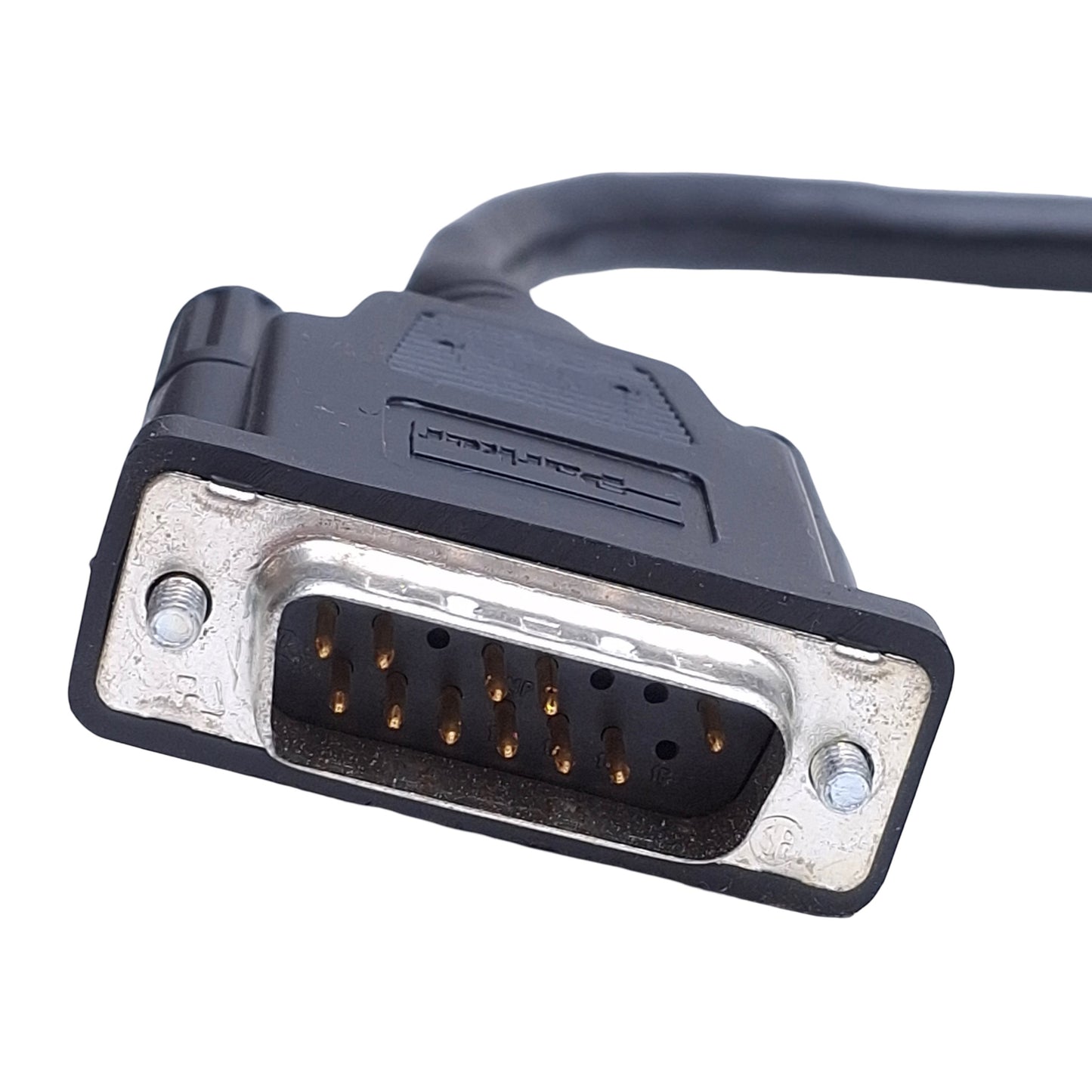 Used Parker 71-016137-10 Rev A Index/Drive Cable, 15-Pin to 25-Pin D-Sub, 10' Long