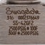 Used Swagelok SS-42GF2 Stainless Steel 1-Piece 40G Series Ball Valve, 1/8in NPT
