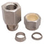 Used Lot of 4 Swagelok SS-600-7-4 Stainless Steel Tube Fitting, ø3/8in, 1/4NPT Female