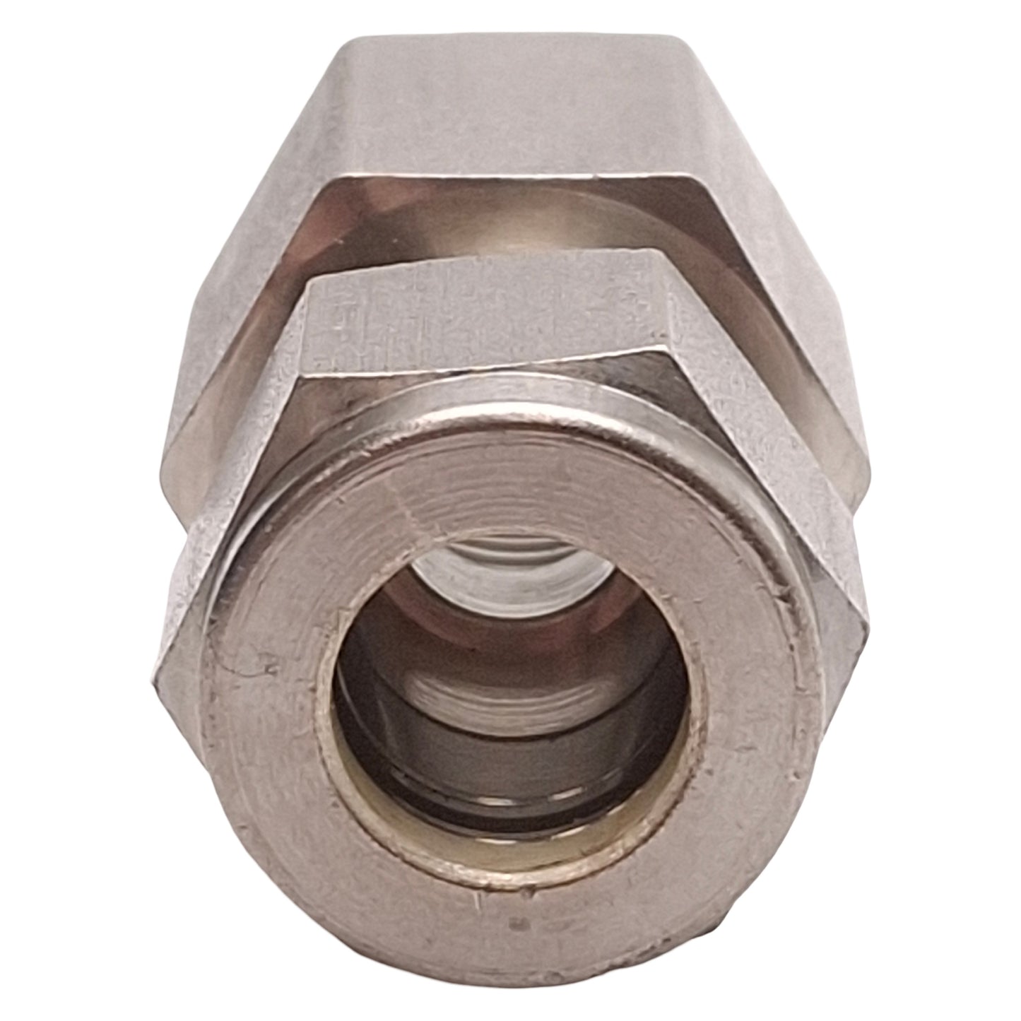 Used Lot of 4 Swagelok SS-600-7-4 Stainless Steel Tube Fitting, ø3/8in, 1/4NPT Female