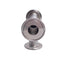 Used Tri-Clover Stainless Steel Sanitary Tee, 1in Tri-Clamp, 1in Tube, 316L