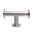 Used Tri-Clover Stainless Steel Sanitary Tee, 1in Tri-Clamp, 1in Tube, 316L