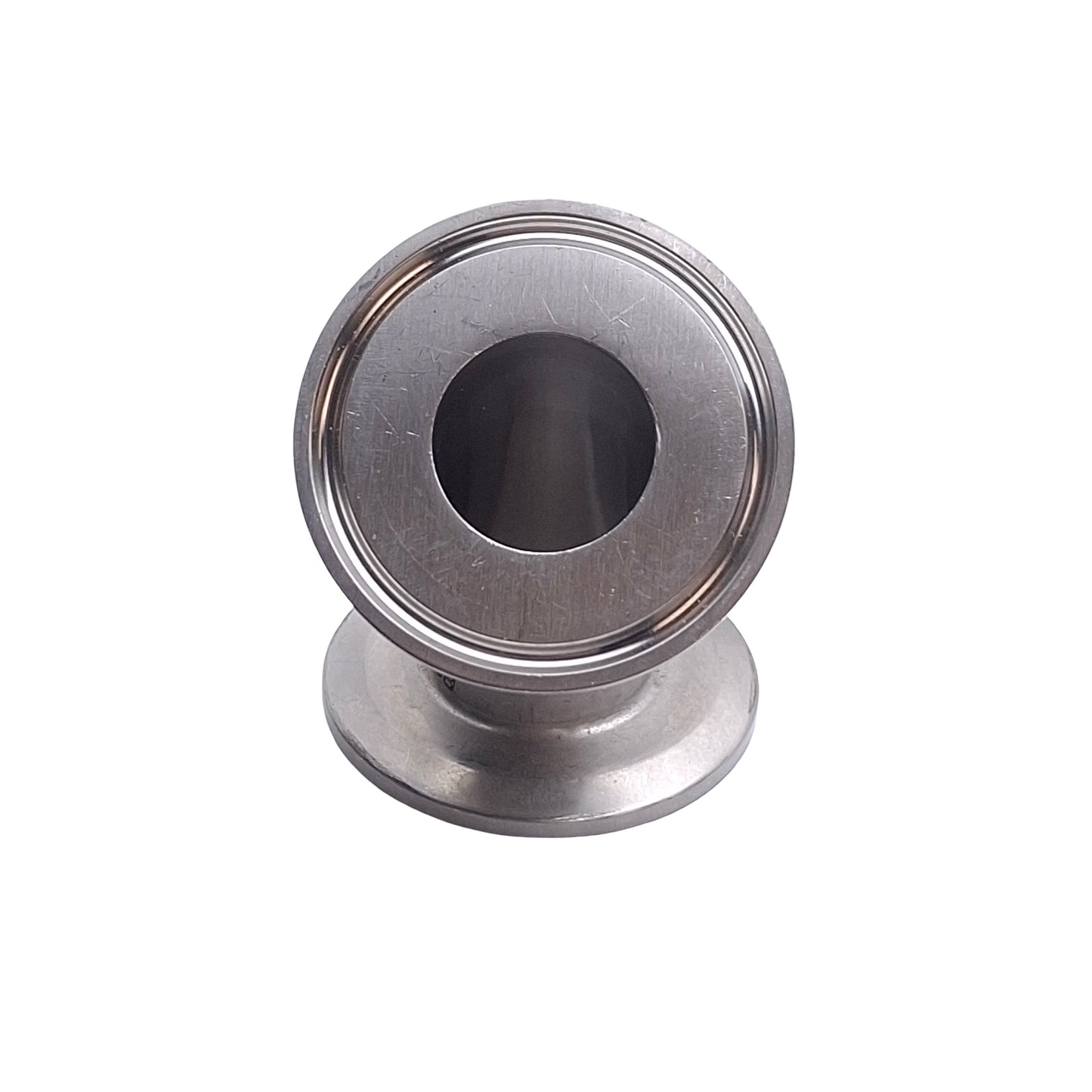 Used MKS R2310-P10 818440 Sanitary Elbow, 45°, ASME BPE SFF1 316L, 1in Tri-Clamp