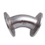 Used MKS R2310-P10 818440 Sanitary Elbow, 45°, ASME BPE SFF1 316L, 1in Tri-Clamp