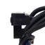 Used Parker SMH-1N Hall Effect Sensor, NPN N.O, 6-30VDC, 150mA, Red LED, 3-Wire