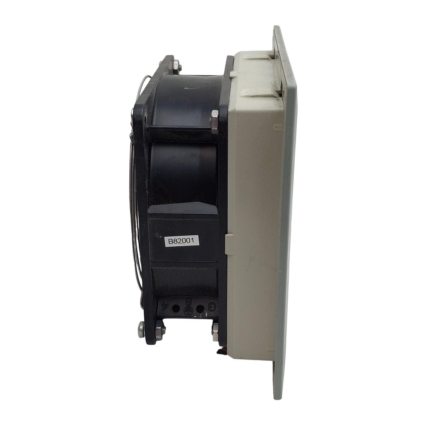 Used McLean SF-0516-002 Enclosure Filter & Fan, 148x148x70mm, 1 Phase, 115V 0.22A 20W