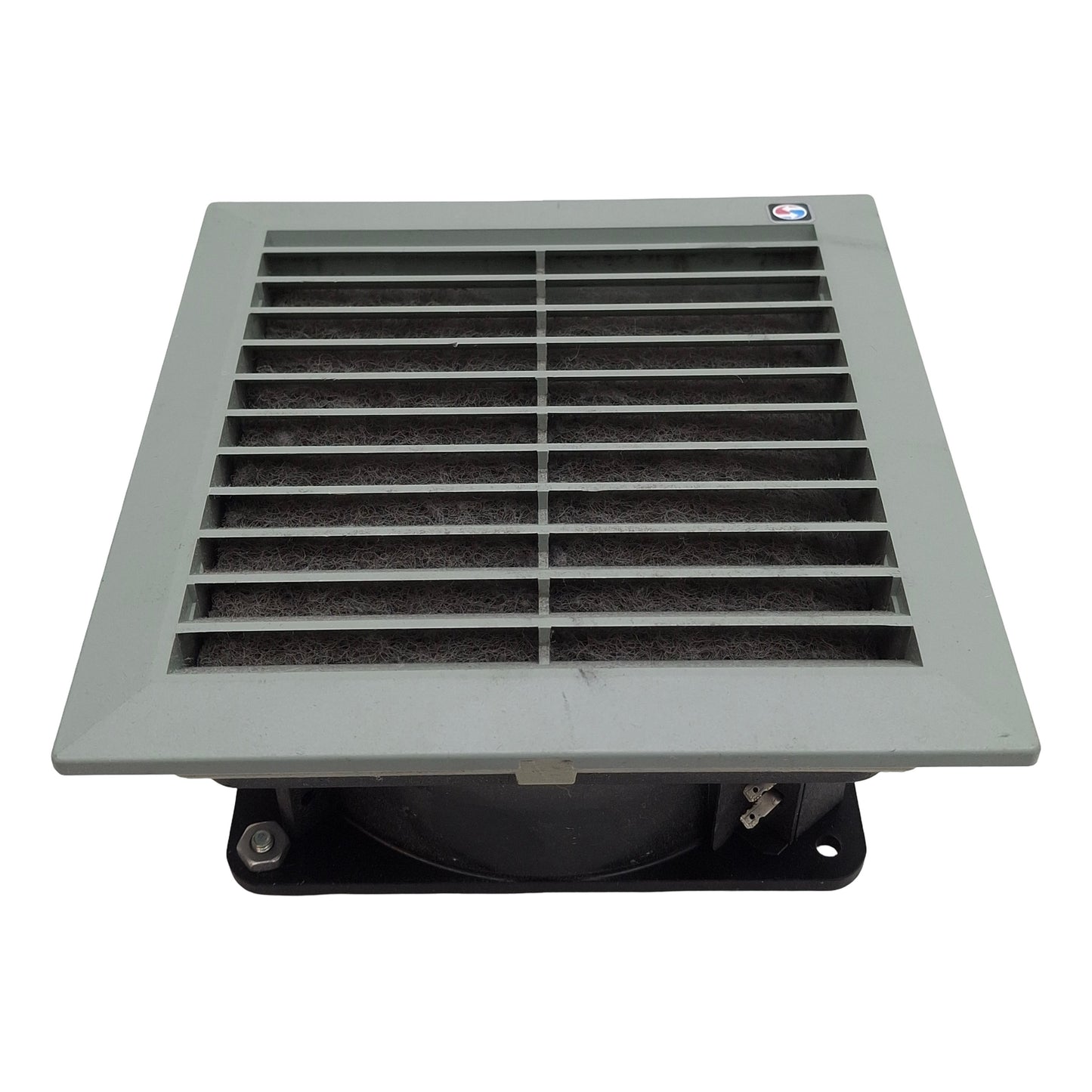 Used McLean SF-0516-002 Enclosure Filter & Fan, 148x148x70mm, 1 Phase, 115V 0.22A 20W