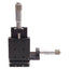 Used Deltron 101-XYZ Ball Slide Positioning Stage, 3-Axis, 0.5in Travel, 1.25x1.25in