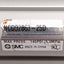 Used SMC NCDQ2B63-25D Compact Cylinder, ø63mm Bore, 25mm Stroke, 145psi, 1/4in NPT
