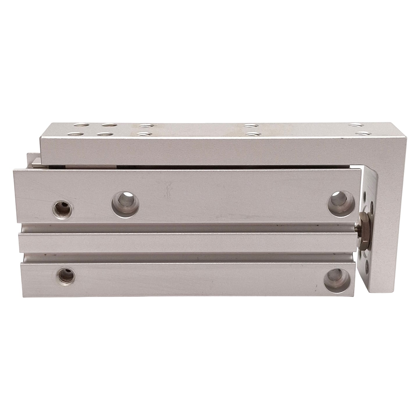 Used SMC MXH10-60 Compact Slide Table, ø10mm Bore, 60mm Stroke, 0.7MPa, M5x0.8 Ports