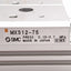 Used SMC MXS12-75 Pneumatic Slide Table, ø12mm Bore, 75mm Stroke, 0.15-0.7MPa, M5x0.8