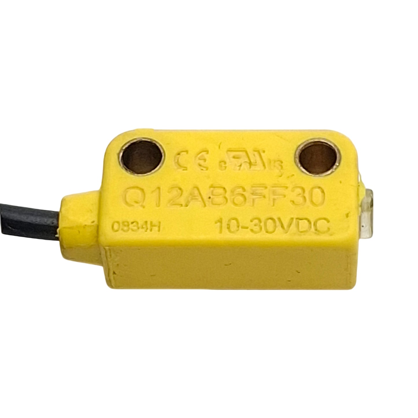 Used Banner Q12AB6FF30 Self-Contained Sensor, NPN/PNP, 30mm Range, 10-30VDC, 3-Wire