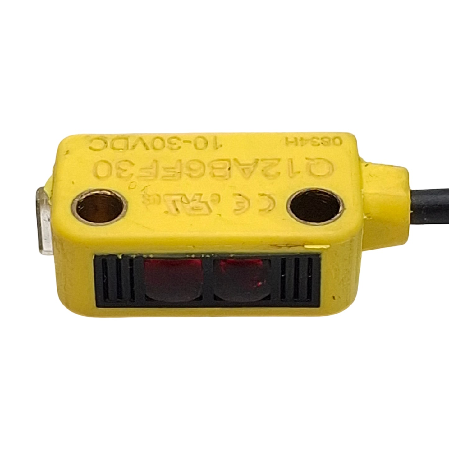 Used Banner Q12AB6FF30 Self-Contained Sensor, NPN/PNP, 30mm Range, 10-30VDC, 3-Wire